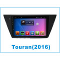 Android System Car DVD Monitor para Touran com Carro GPS Navegação / Carro DVD